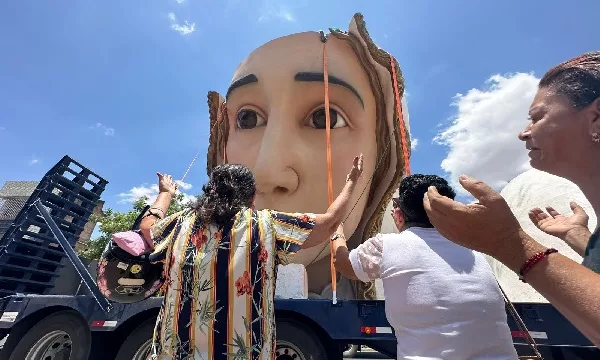Reinauguração do monumento de Nossa Senhora de Fátima, no Crato, pode ser adiada por causa do clima
