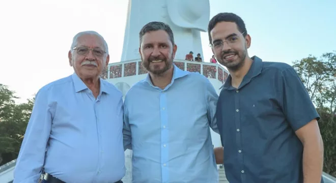 Presidente da Alece, Romeu Aldigueri, cumpriu agenda no Cariri ao lado do deputado Davi de Raimundão