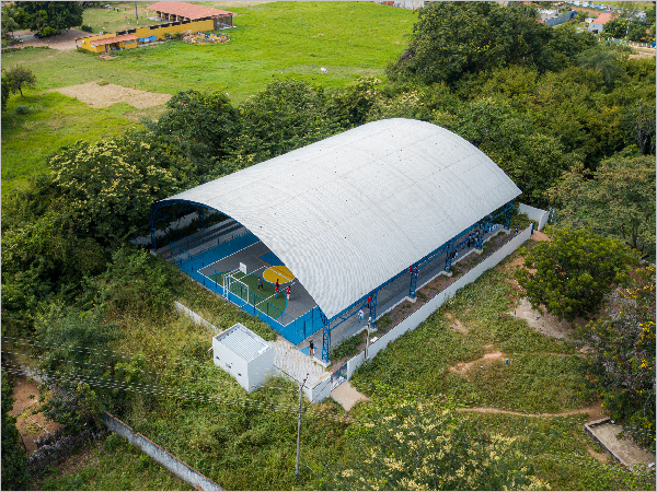 Crato 261 anos: Quadra poliesportiva será inaugurada no Baixio do Muquém, nesta sexta-feira, 13